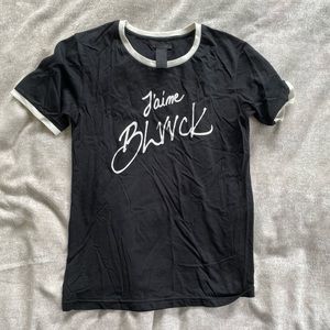 Black Scale J’aime Black tee